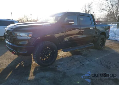 2019 Ram 1500 Laramie 4X4 5'7 Box из США, поврежденный, VIN 1C6SRFJT1KN589034